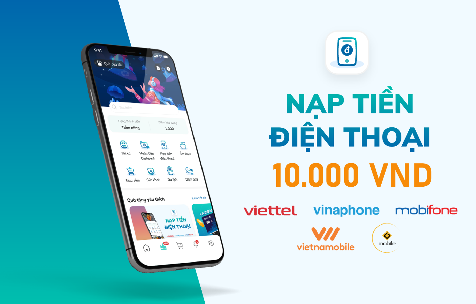 Nạp Tiền Điện Thoại Chiết Khấu